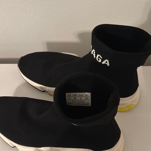 Balenciaga Black Sock Sneakers - Picture 4 of 5